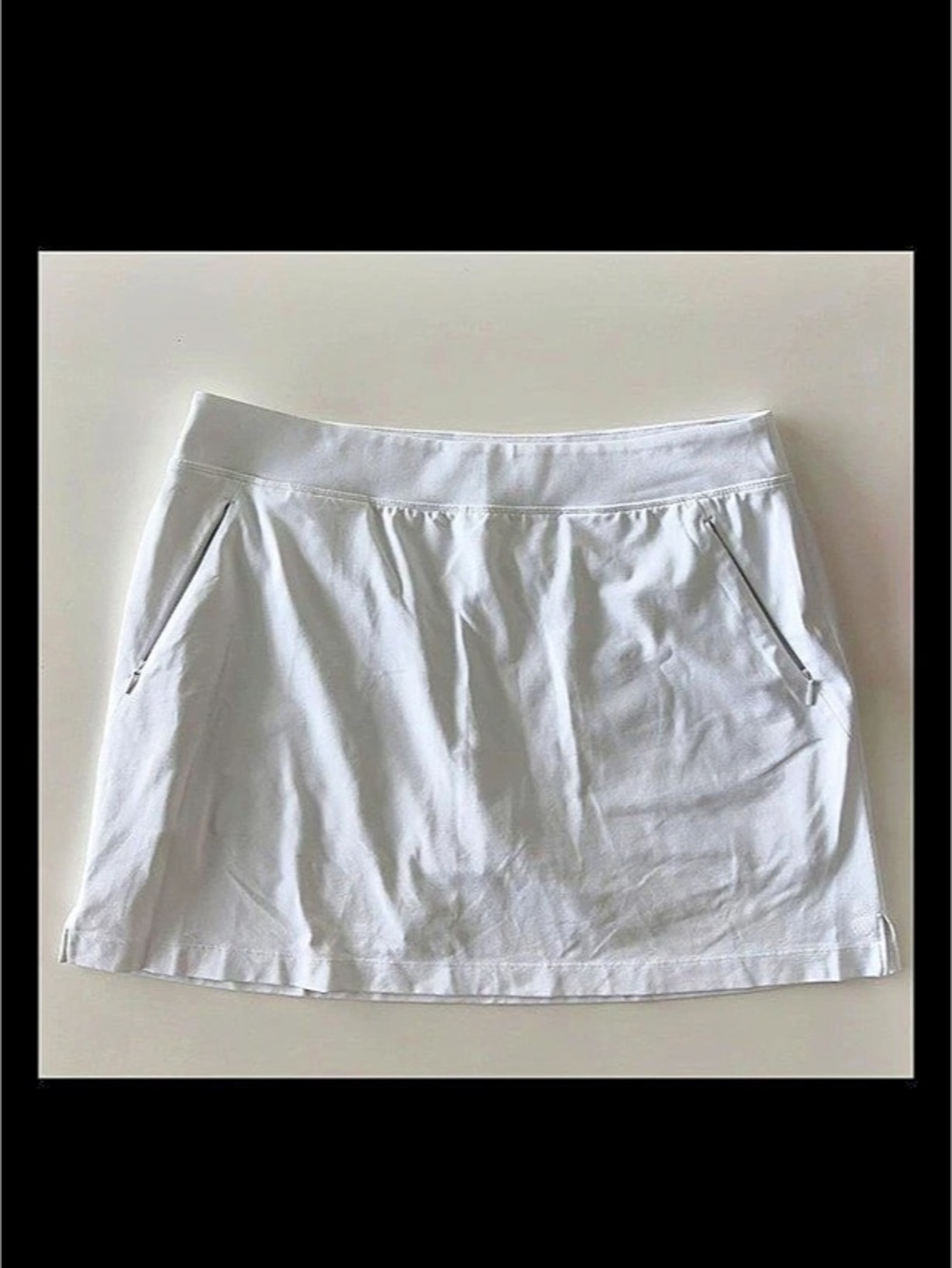 Tommy Bahama Women's Athletic Skirt skort in White Size Large